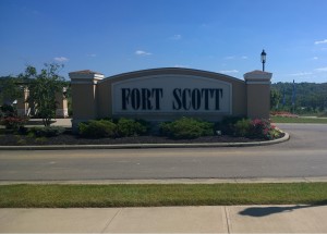Fort Scott Entry Sign